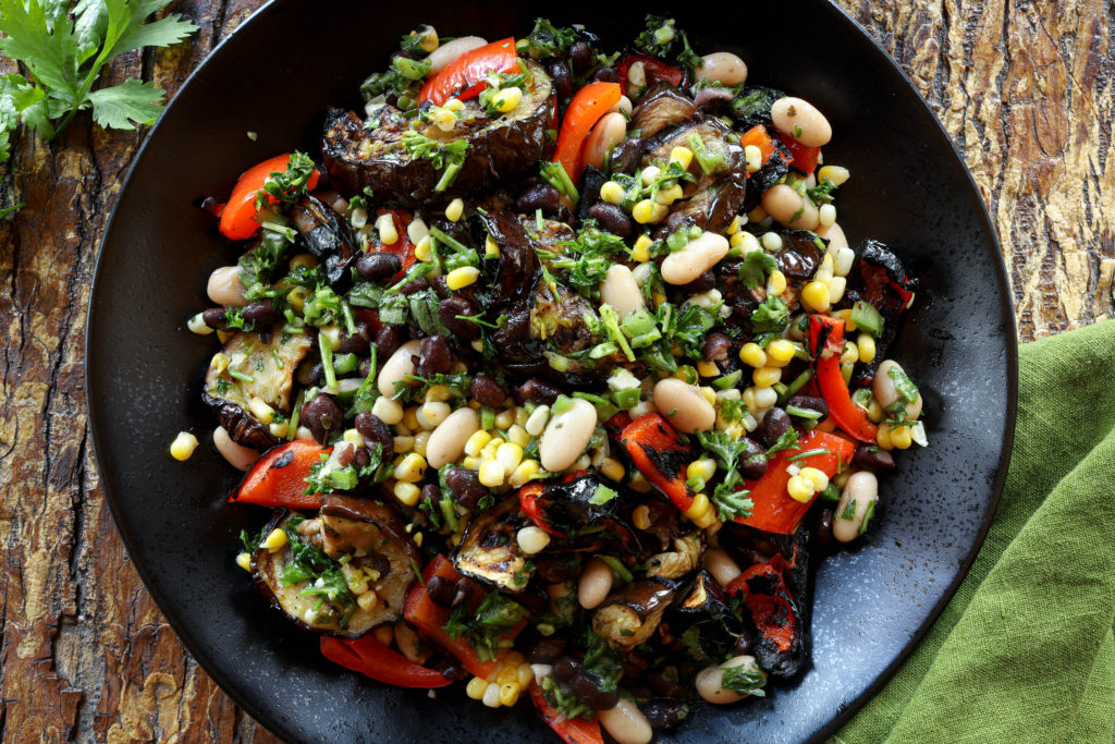 chimichurri salad pairs well with sugar snap pea salad