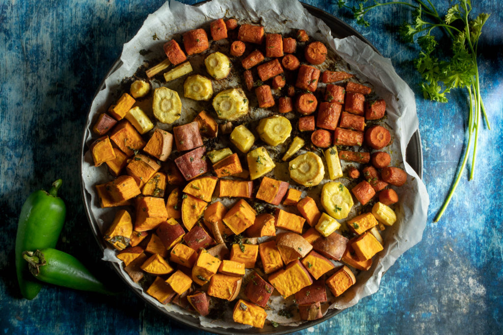 roasted root vegetables