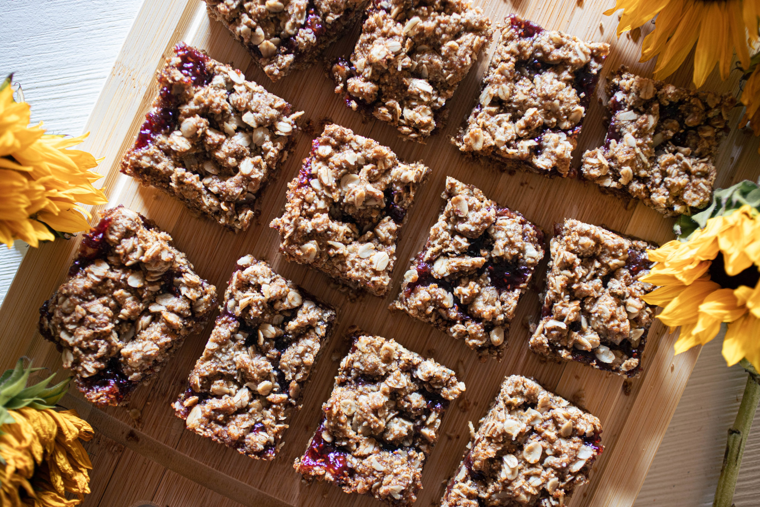 Raspberry Oatmeal Bars